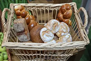 Pastry And Baked Goods Prints: Various types of bread