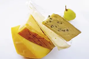 Dairy Products Prints: Various types of cheese