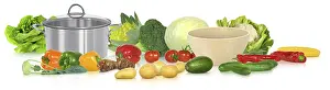 Healthy Meal Options Prints: Vegetables 330