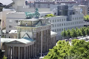 Architectural Styles In Central Europe Prints: View over Berlin
