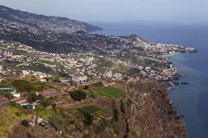 Madeira Portugal Landscape Prints: View of the cliffs, Cabo Girao