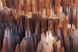 Natural Landmark In USA Prints: View of coloured rock formations