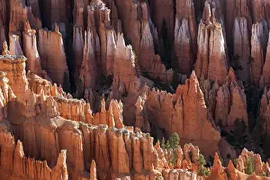 Sandstone Rock Formation USA Prints: View of coloured rock formations