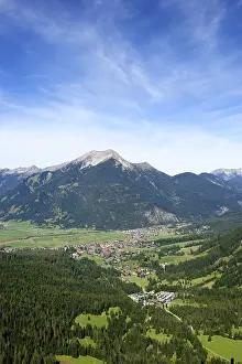 Tyrol Austria Landscape Prints: View of the community of Ehrwald