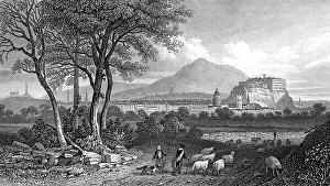 Edinburgh Castle View Prints: View from Craigleith, Edinburgh