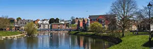 Northern Europe Bridges Prints: View of Cricklepit Bridge, Exeter