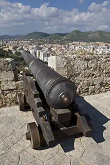 Southern Europe Defence Work Prints: View from Dalt Vila to Eivissa