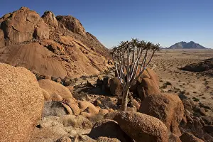 Travel Photography Namibia Prints: View from the Great Spitzkoppe