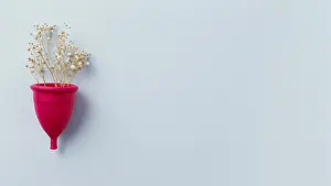 Waste Separation Methods Prints: Top view menstruation cup