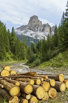 Framed Print : Mountain Landscape Print, Alta Badia Framed Print : Mountain Landscape Print, Alta Badia