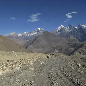 Asia Tourism Destination Prints: View from Phalyak, Central Nepal