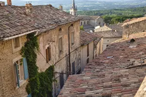 Vaucluse Department France Prints: View over the rooftops of Bonnieux
