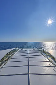 Scandinavian Sea Views Prints: View from the ship's deck