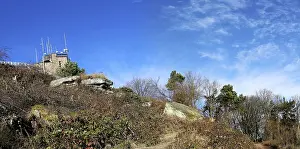 Hilly Countryside View Prints: View of the summit of the Kalmit
