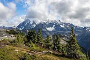 North America Mountain Scenery Prints: View from Table Mountain of Mt
