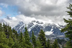 Washington National Forest Landscape Prints: View from Table Mountain of Mt