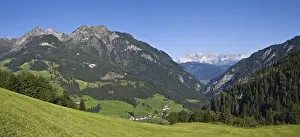 Mountain Chain Panorama Prints: View of the Tennen (Alpine) Range