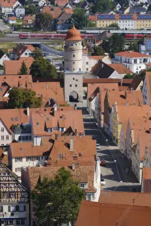 Central Europe Old Town Scene Prints: View from the tower Daniel of St