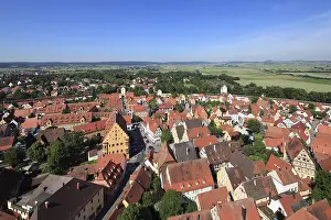 Bavarian Architecture Prints: View from the tower of the Daniel or St
