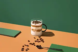 Layered Dessert Prints: A visually appealing layered dessert