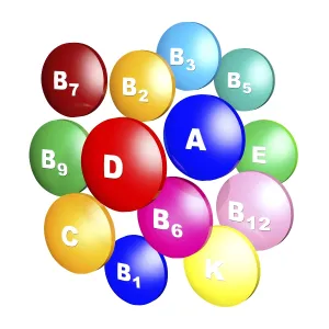 Medical Care And Wellbeing Prints: Vitamins concept