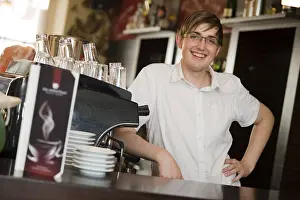 Young Waiter Prints: Waiter