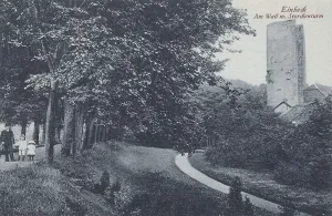 Deserted Towers In Germany Prints: Wall and stork tower in Einbeck