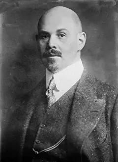 Prints of Walther Rathenau, portrait by an unknown photographer from 1913, Germany Walther Rathenau (29 September 1867, Berlin - 24 June 1922, Berlin) was a German politician of the DDP party Industrialist Prints: Walther Rathenau, Portrait Print, 1913