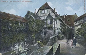 Central European Fortifications Prints: Wartburg in Eisenach, Thuringia