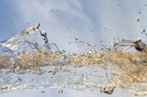 Close Up Water Drop Prints: Water, detail