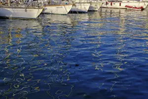 European Water Reflections Prints: Water reflection at the harbour