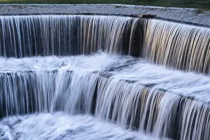 Long Exposure Waterfall Prints: Part of the waterfall of the Lech Falls