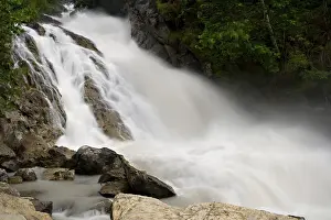 European Wilderness Photography Prints: Waterfall of the Simme