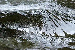 Open Air River Scenes Prints: Waterfall in spring