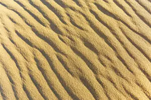 Wavy Sand Structure Namibia Prints: Wave pattern in the sand, Namib Desert, Namibia