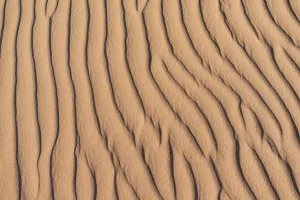 High Angle View Of Dunes Prints: Wave pattern in the sand, Sossusvlei