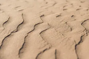 High Angle View Of Dunes Prints: Wave pattern in the sand, Sossusvlei