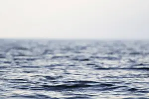 Uninhabited Coastline Scene Prints: Wave on the water