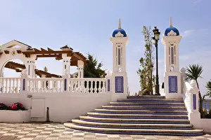Benidorm Observation Deck Prints: Way to the observation deck, Benidorm