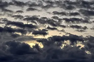 Cloudy Evening Skies Prints: Weather thunderclouds