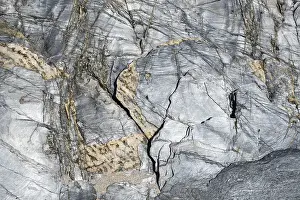 Inner Hebrides Landscape Prints: Weathered and washed-slate, texture