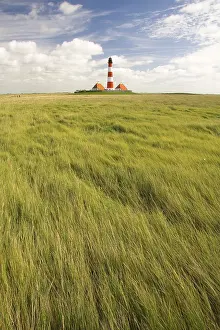 Northern Germany Coast Prints: Westerhever Lighthouse, Eiderstedt