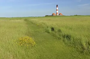 Westerheversand Lighthouse Prints: Westerheversand Lighthouse, Germany