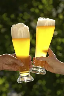 Beer Glass Prints: Wheat beer