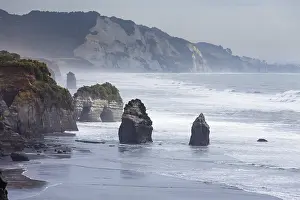 Coastal Area Scenery Prints: The Whitecliffs rock formation