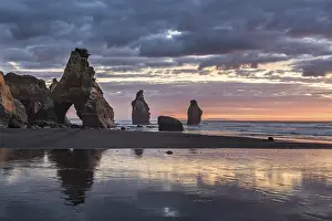 Whitecliffs Rock Formation Prints: Whitecliffs rock formation, Sunset