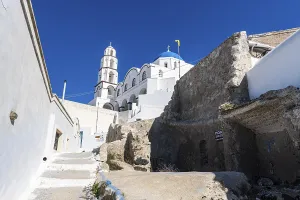 Whitewashed Architecture Prints: Whitewashed architecture in Pyrgos