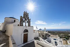 Whitewashed Architecture Prints: Whitewashed architecture in Pyrgos