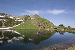 Blue Sky Alps Prints: Wildseeloderhaus at Lake Wildseelodersee
