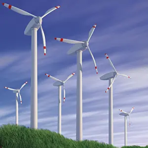 Ecofriendly Energy Solution Prints: Wind turbines